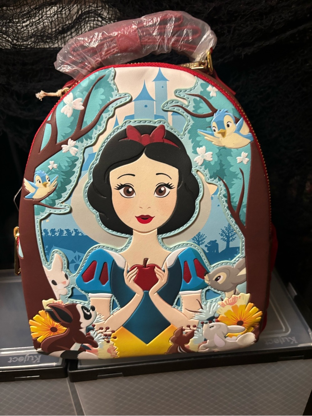 Loungefly Disney Snow White and the Seven Dwarfs Apple Classic Mini Backpack